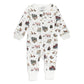 Organic Zipper Romper