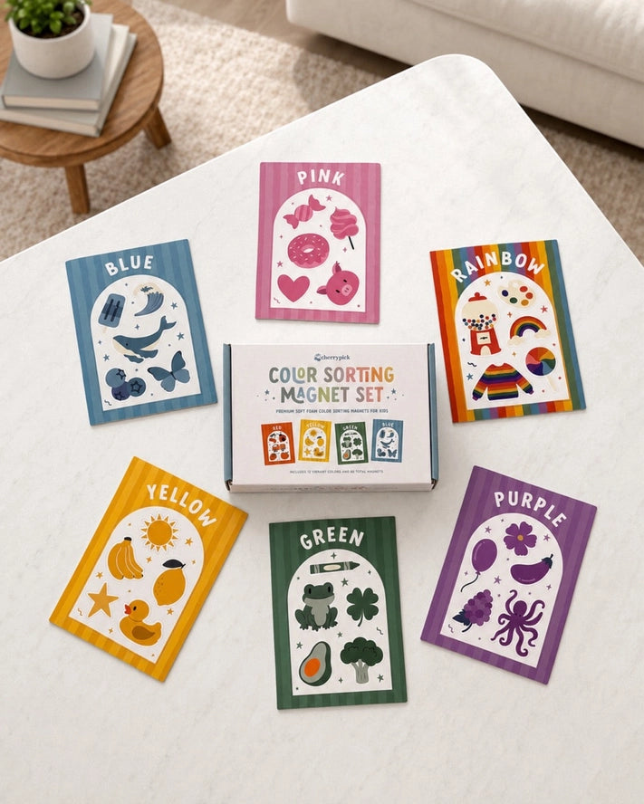 Color Sorting Magnet Set