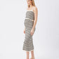 Pointelle Knit Nursing Dress