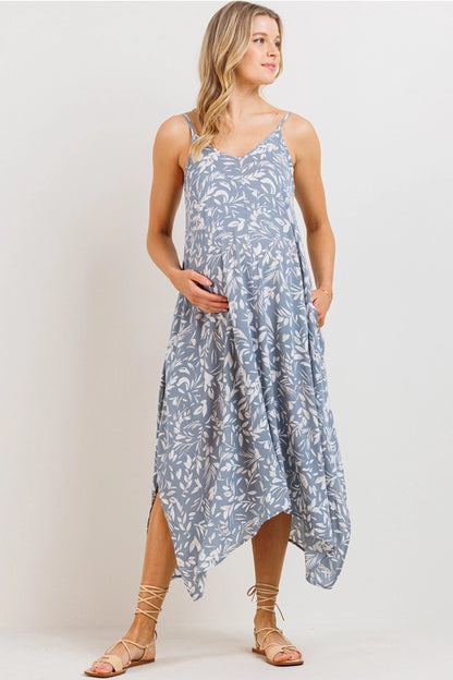 Asymmetric Midi Dress