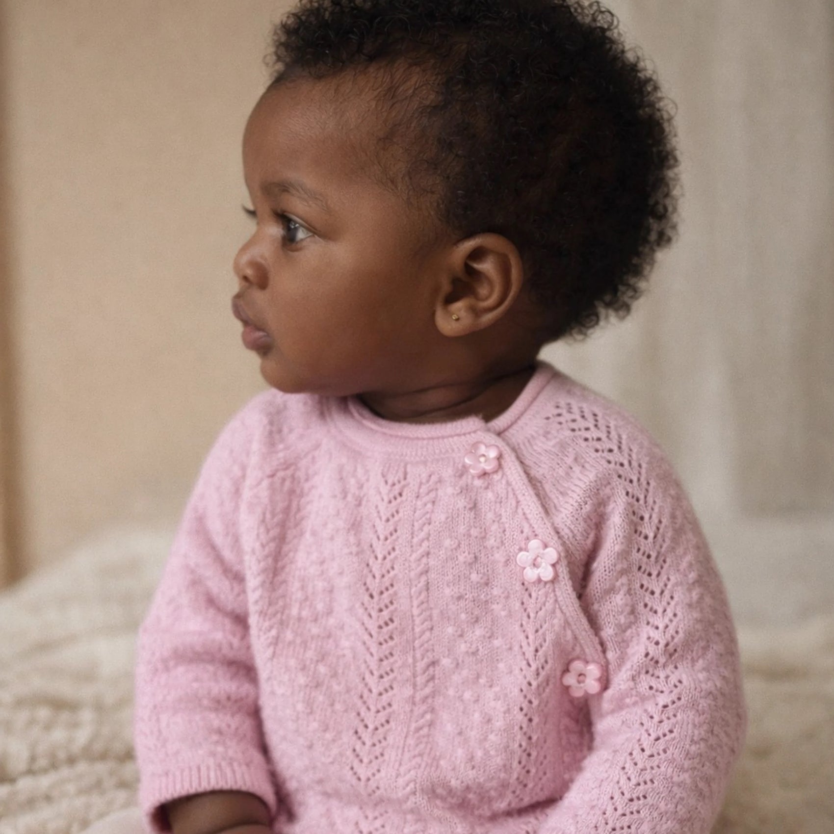 Pink Cardigan
