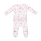 Ruffle Back Zipper Footie