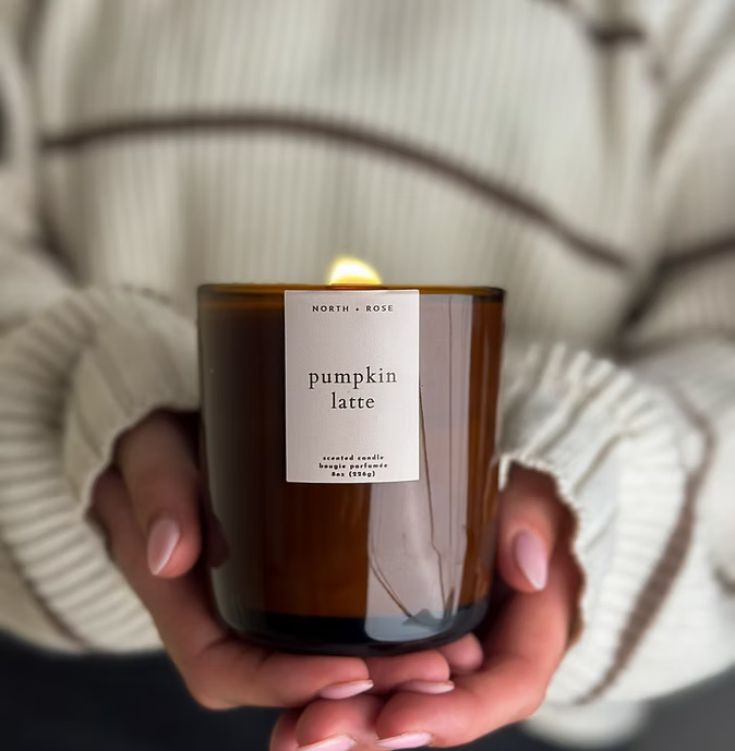 Pumpkin Latte Candle 8oz