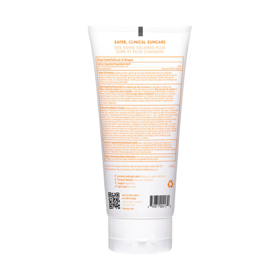 Think Baby Mineral Sunscreen Lotion SPF 50