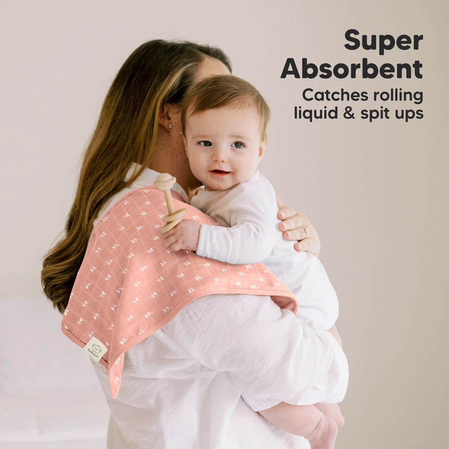 Muslin Burp Cloth 5pk