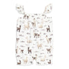 Organic Smocked Bubble Romper