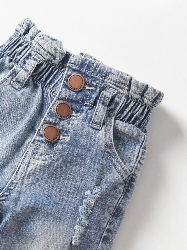 Paperbag Waist Denim