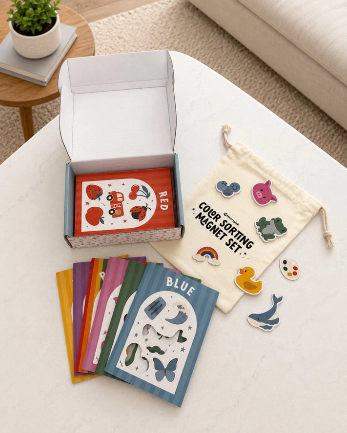 Color Sorting Magnet Set