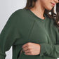 Side Zip Nursing Pullover
