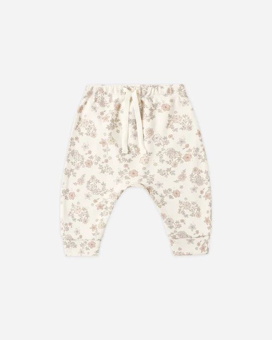 Drawstring Pant Floral Vine