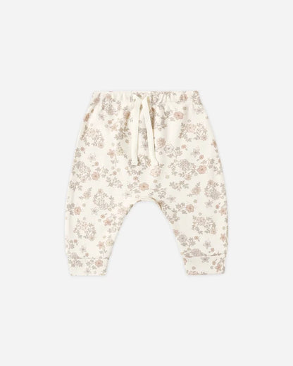 Drawstring Pant Floral Vine