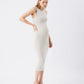 Noa Rib Knit Nursing Dress