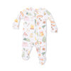 Ruffle Zipper Footie
