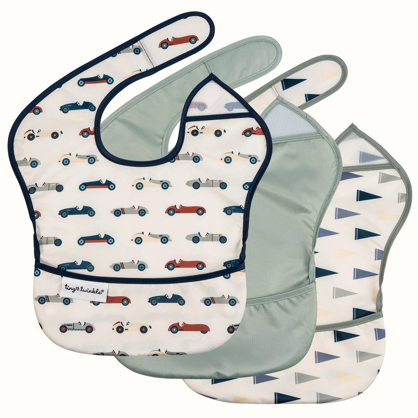 Mess-Proof Easy Bib 3pk