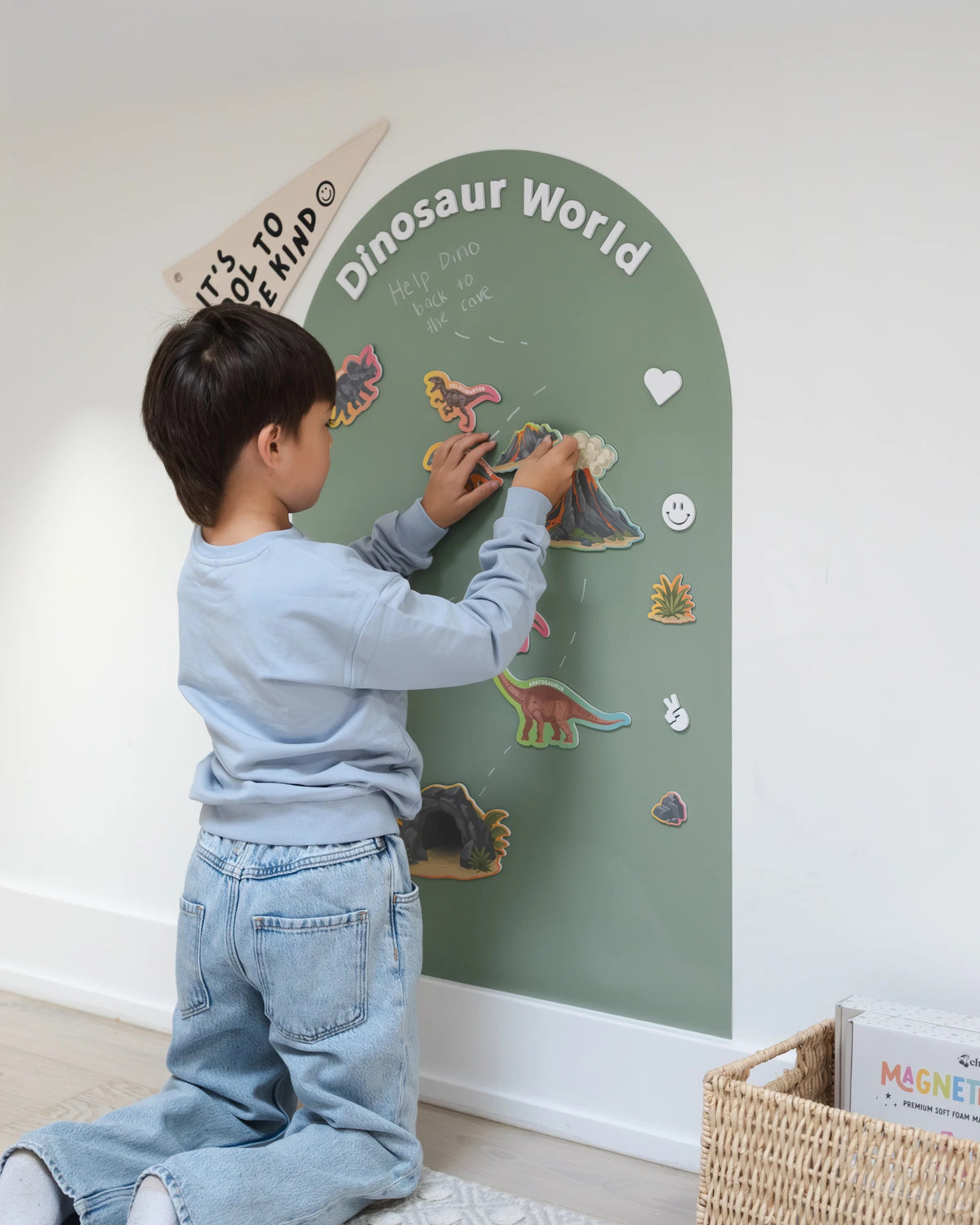 Glow-in-the-Dark Dinosaur Magnets