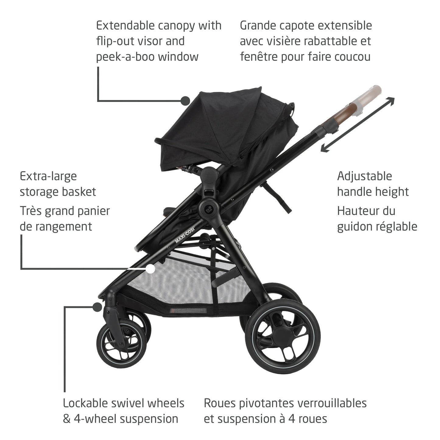 Next Generation Zelia Luxe 5-in-1 Modular Travel System