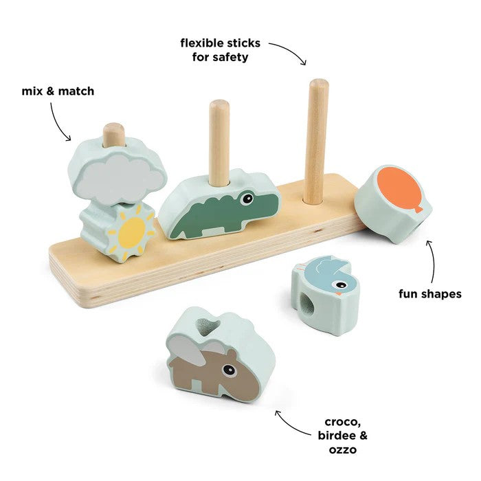 Happy Clouds Stacking Toy
