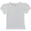 Pointelle Tee