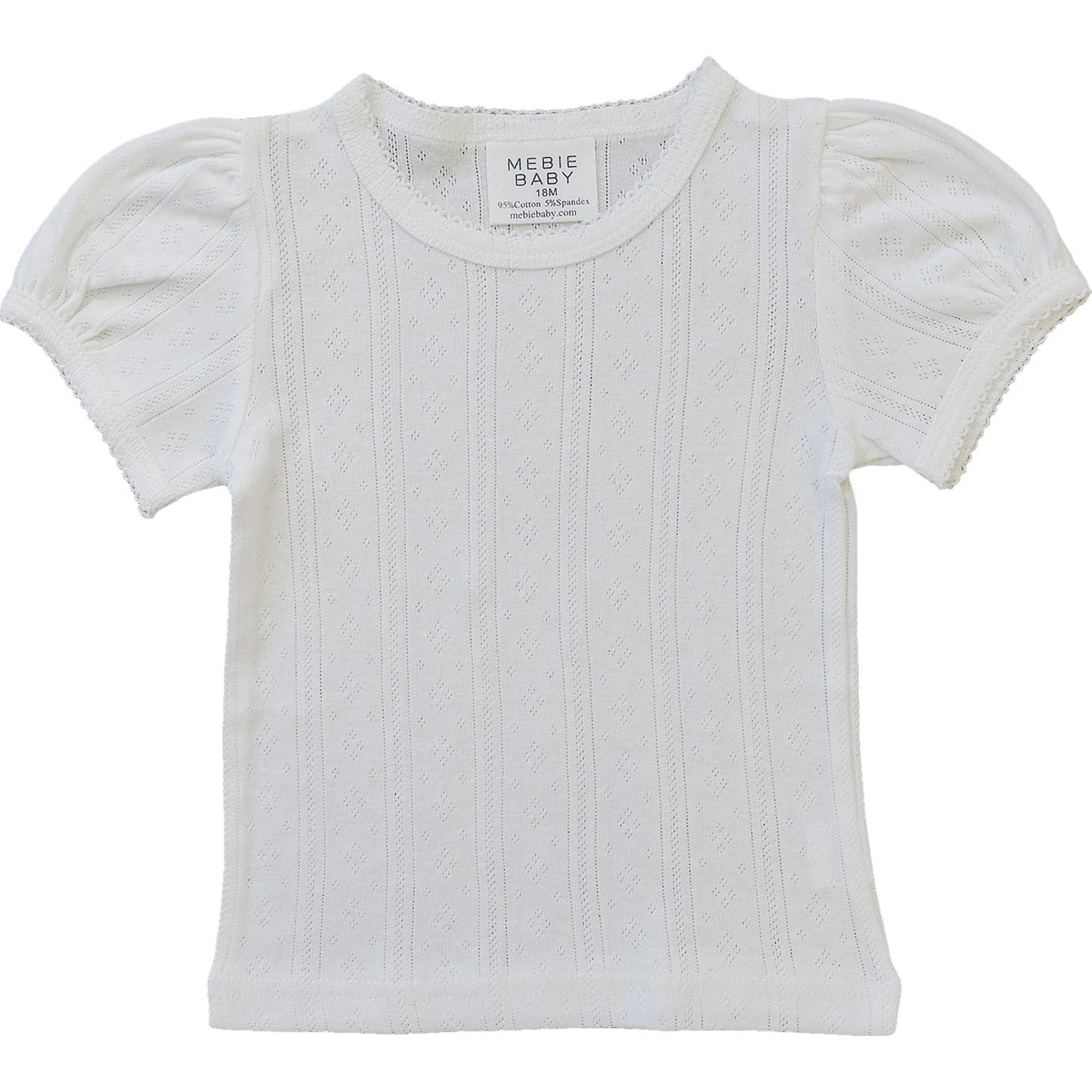 Pointelle Tee