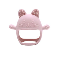 Cat Silicone Teething Mitt