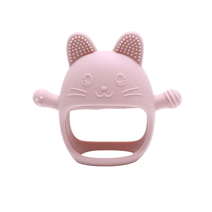 Cat Silicone Teething Mitt