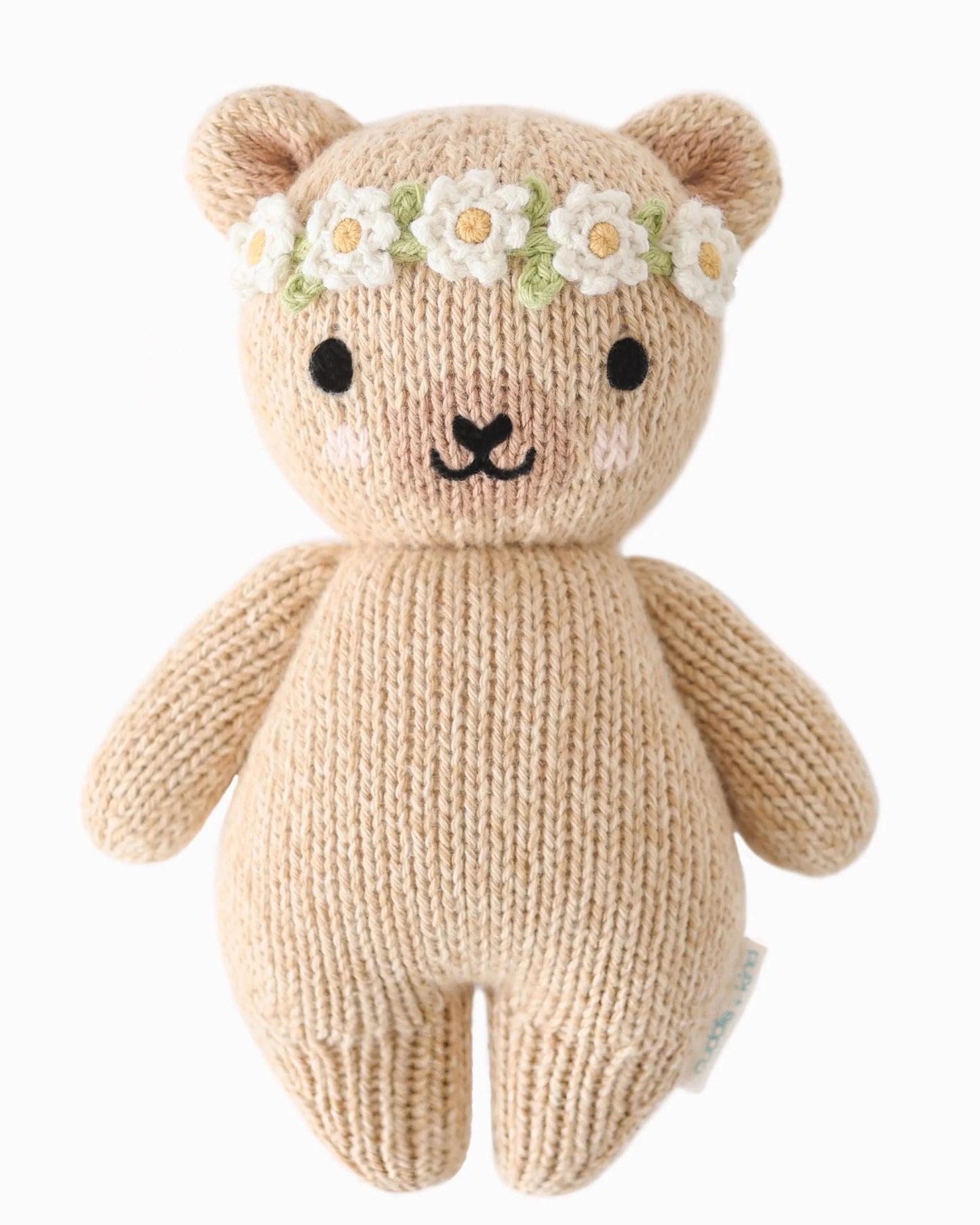 Baby Honey Bear - Ivory Floral