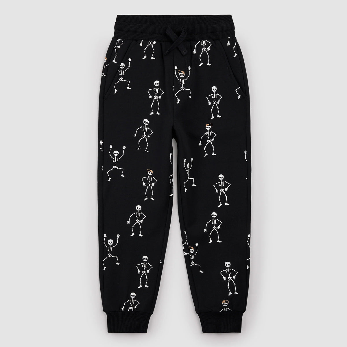 Glow-in-the-Dark Skeleton Print Joggers