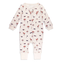 Organic Zipper Romper