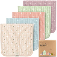 Muslin Burp Cloth 5pk
