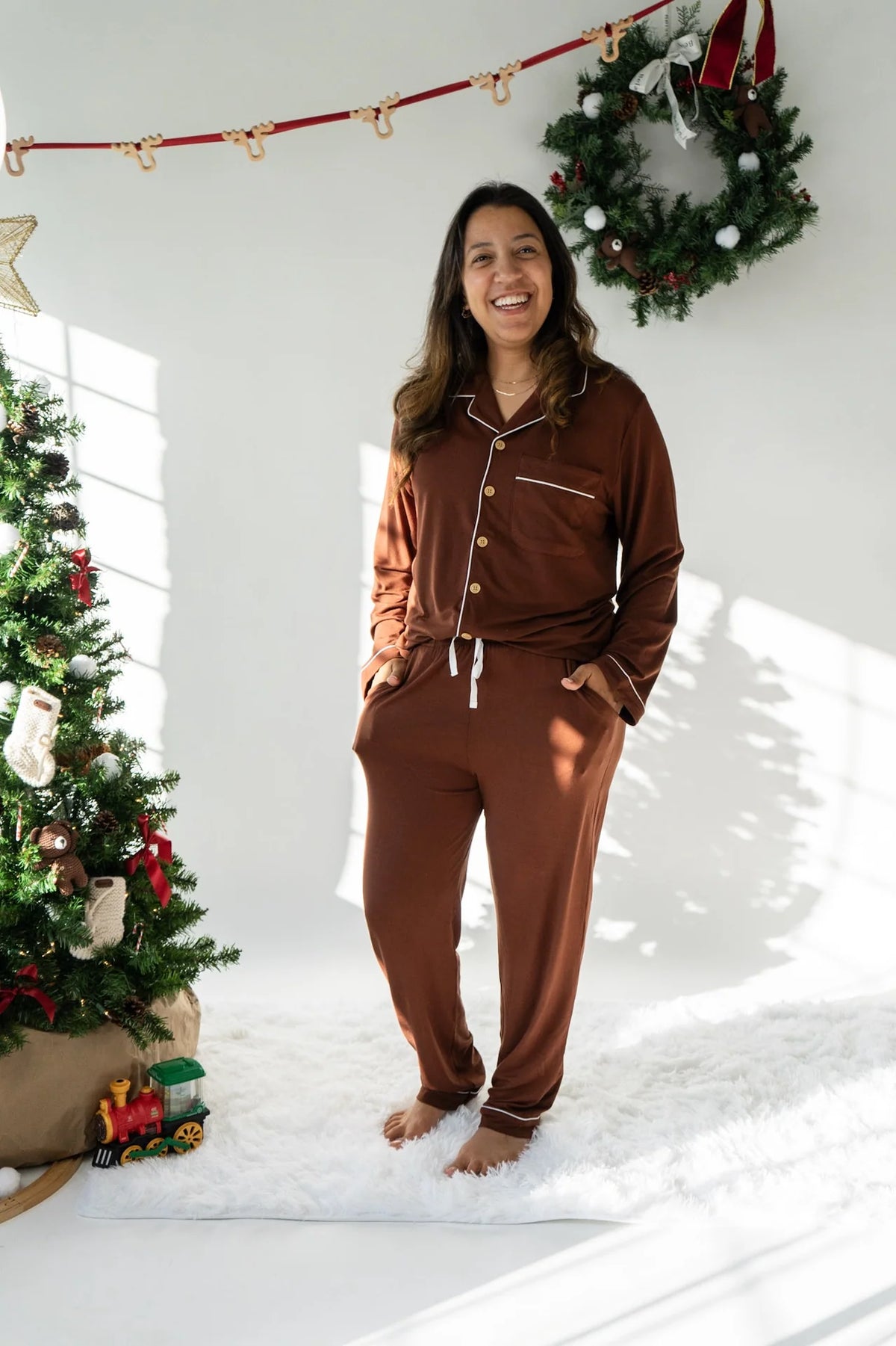Women's Long Sleeve Pajama Set