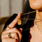 Sandy Palm Necklace