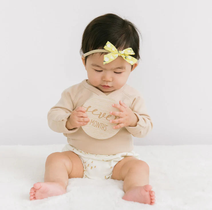 Wooden Milestone Photo Cards