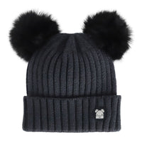 Knit 2 Pom Baby Hat