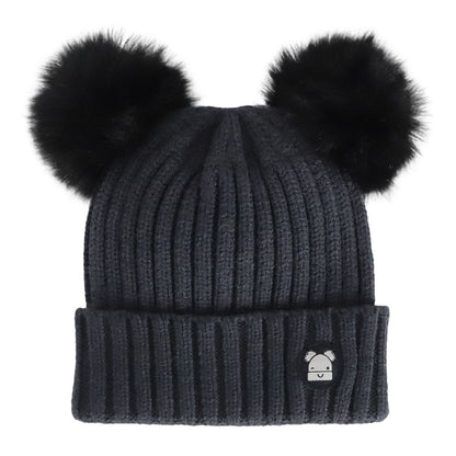 Knit 2 Pom Baby Hat