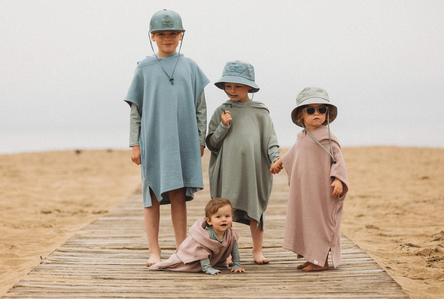 Waffle Beach Poncho