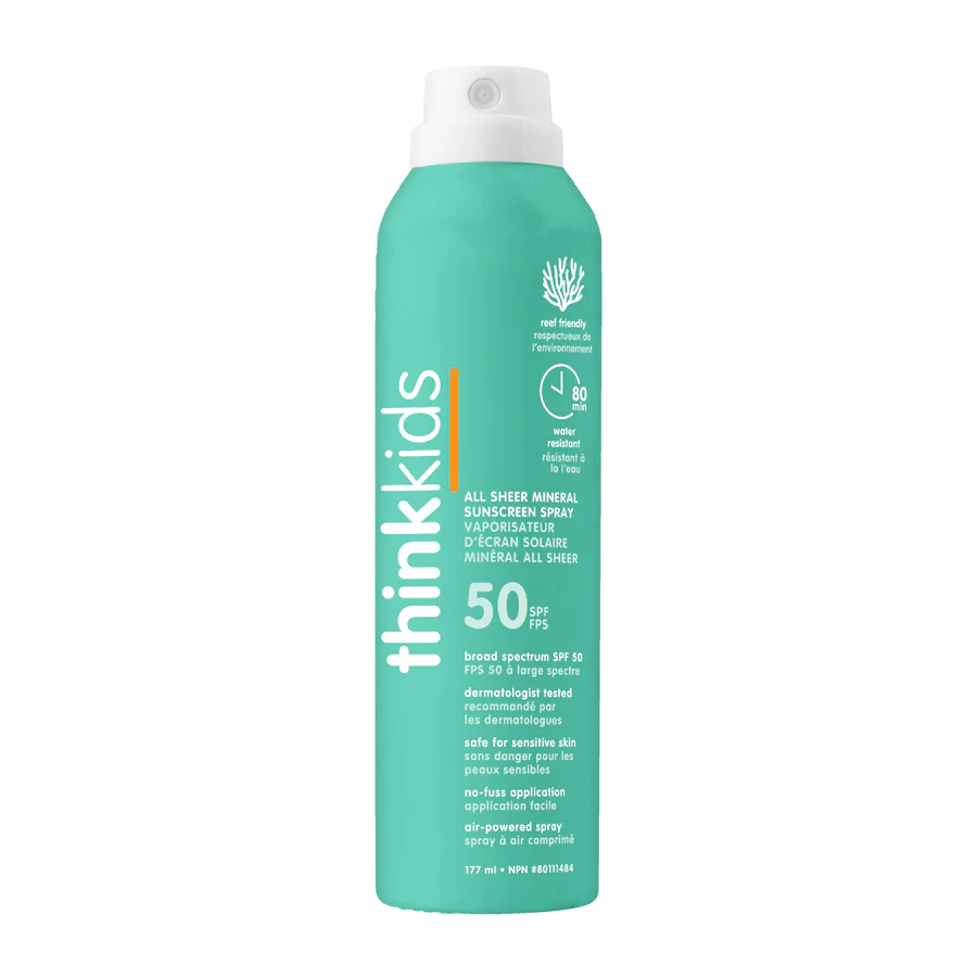 Think Kids Clear Zinc Sunscreen Spray SPF 50