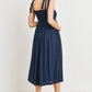 Tie Strap Midi Dress