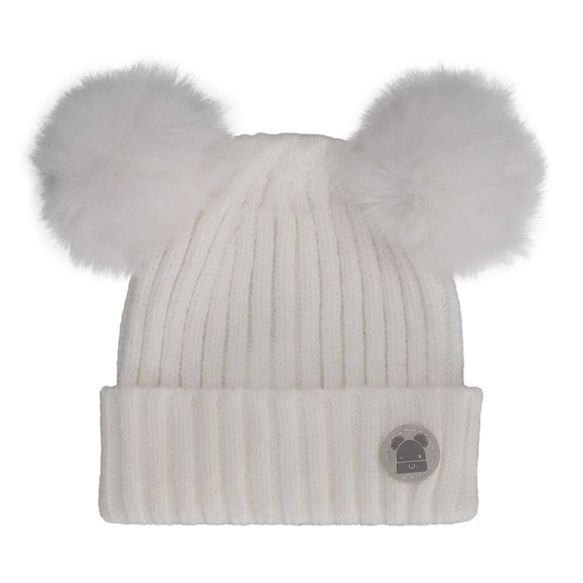 Knit 2 Pom Baby Hat