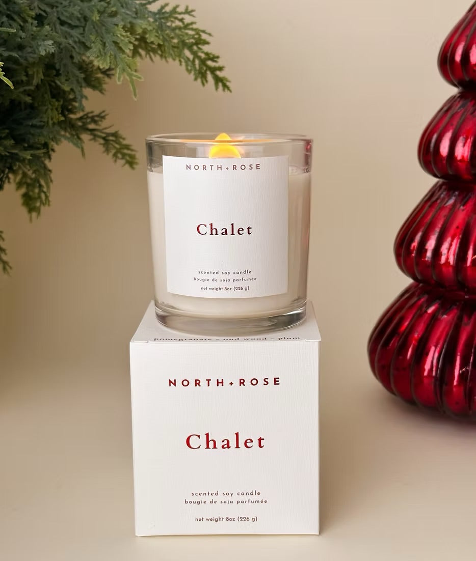 Chalet Holiday Candle 8oz