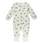 Organic Zipper Romper