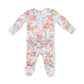 Ruffle Back Zipper Footie
