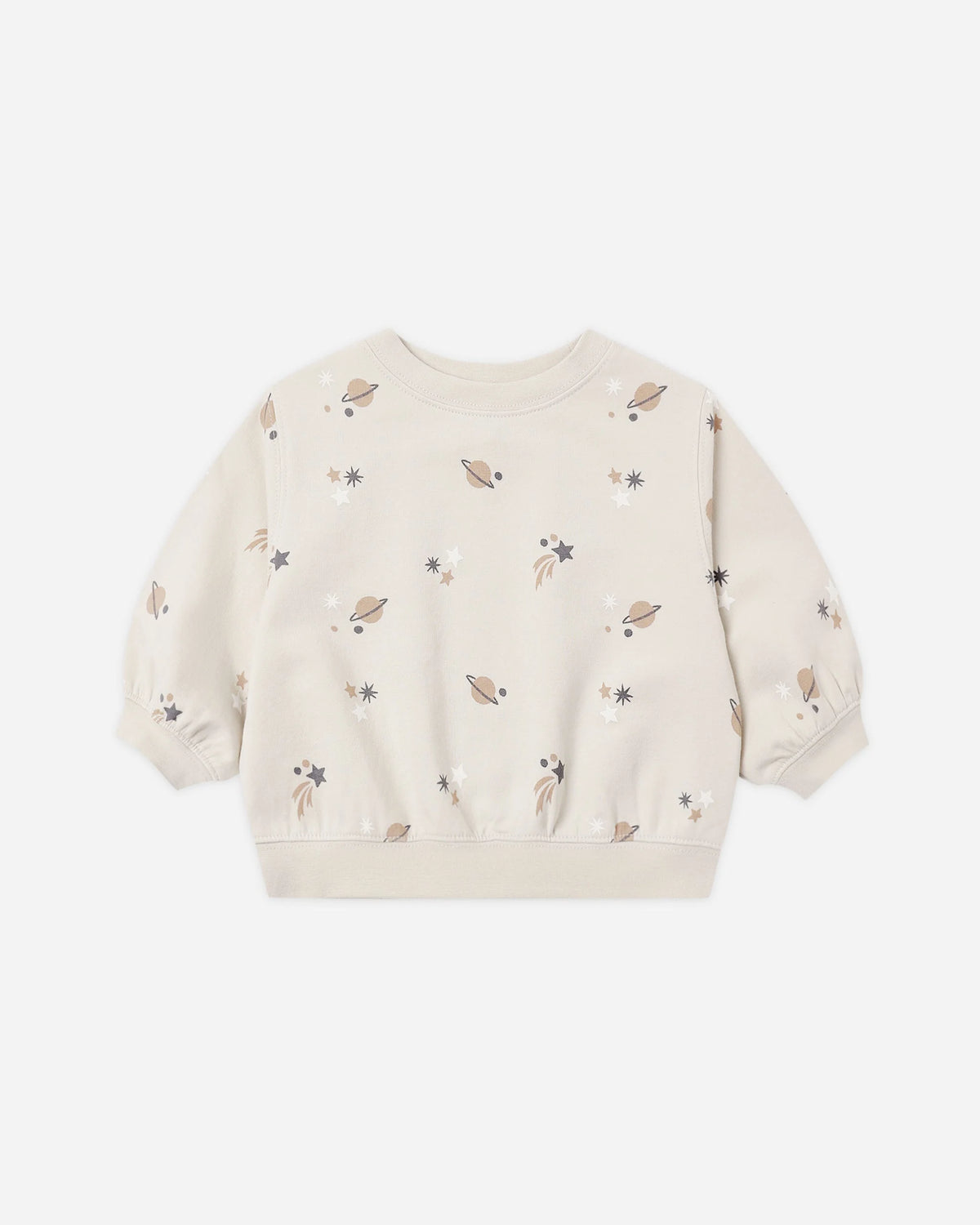 Oversized Crew Sweatshirt Space