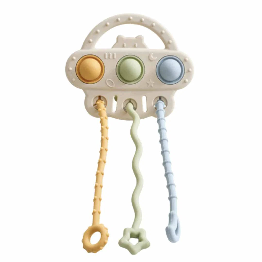 Spaceship Pull String Toy