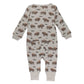 Organic Zipper Romper