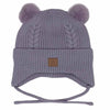 Knit Soft Touch 2 Pom Hat