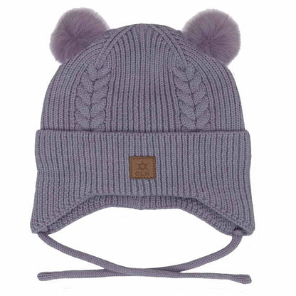 Knit Soft Touch 2 Pom Hat