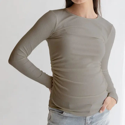 Bamboo Rib Nursing Top
