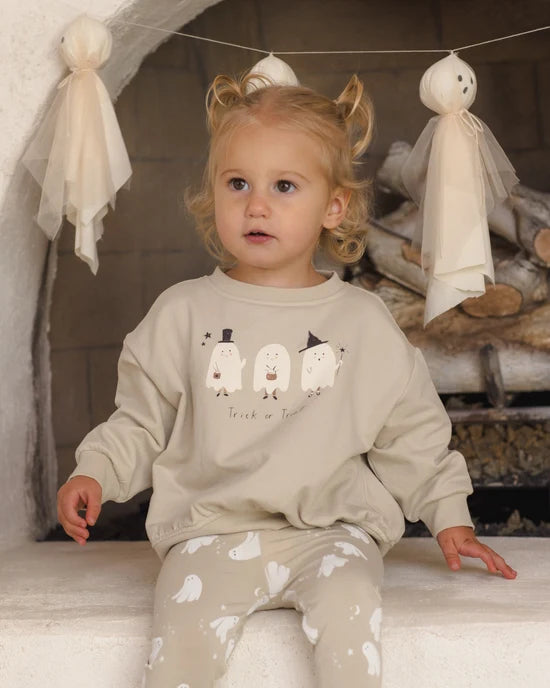 Fleece Sweatshirt Trick or Treat