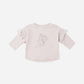 Ruffle L/S Tee Fleur