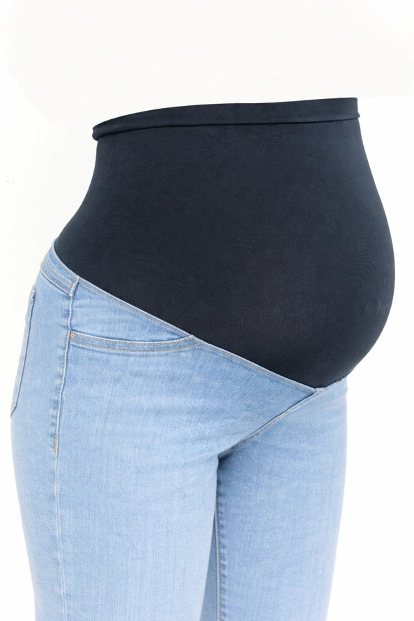 Roll Cuff Straight Leg Jean